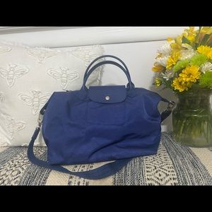 Navy Crossbody Longchamp Bag
